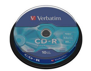 CD-R BULK 10BUC/SET VERBATIM